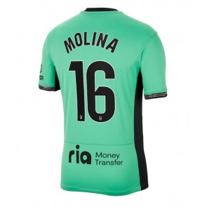 Atletico Madrid Nahuel Molina #16 Replika Tredjetrøje 2023-24 Kortærmet